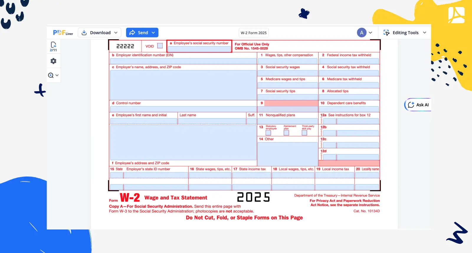 W-2 from in 2024