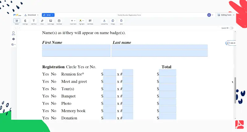 2-family-reunion-registration-form screenshot