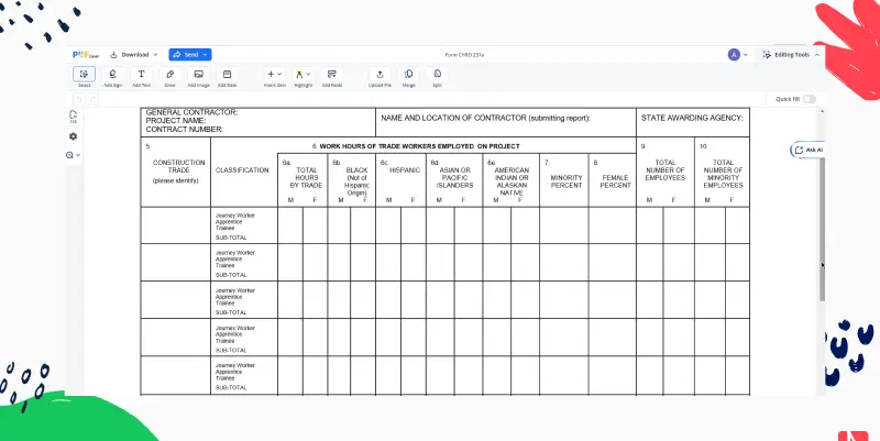 Form CHRO 257a