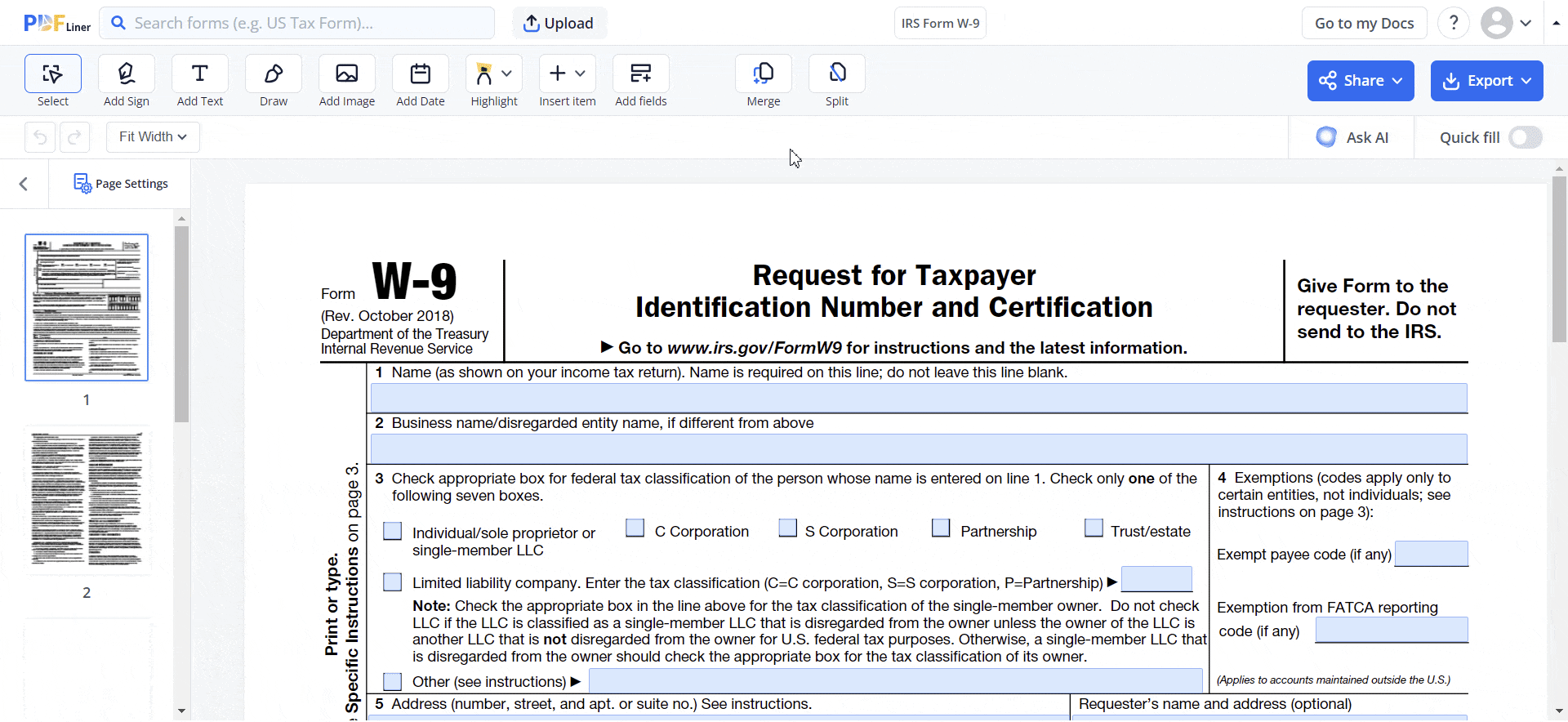 Merging PDF short gif
