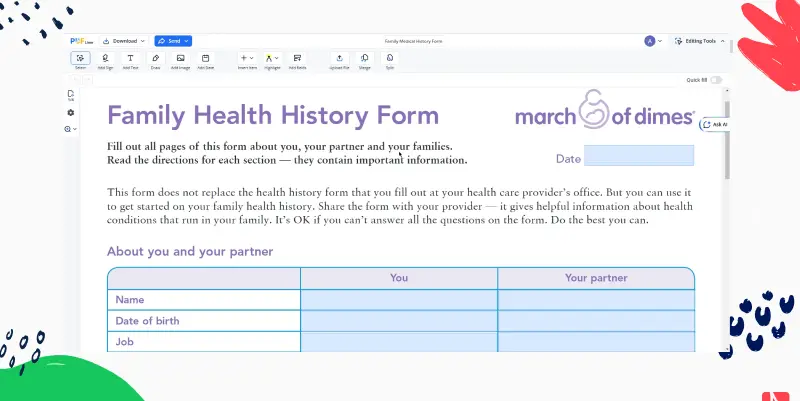 family-medical-history-form