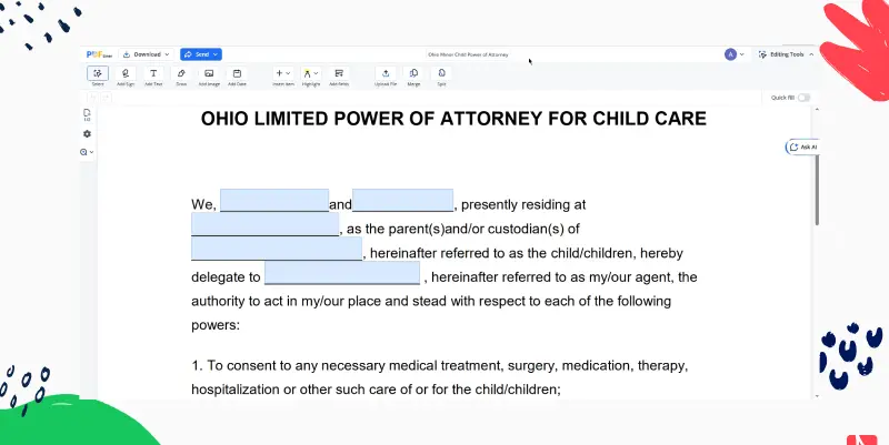 ohio-minor-child-power-of-attorney