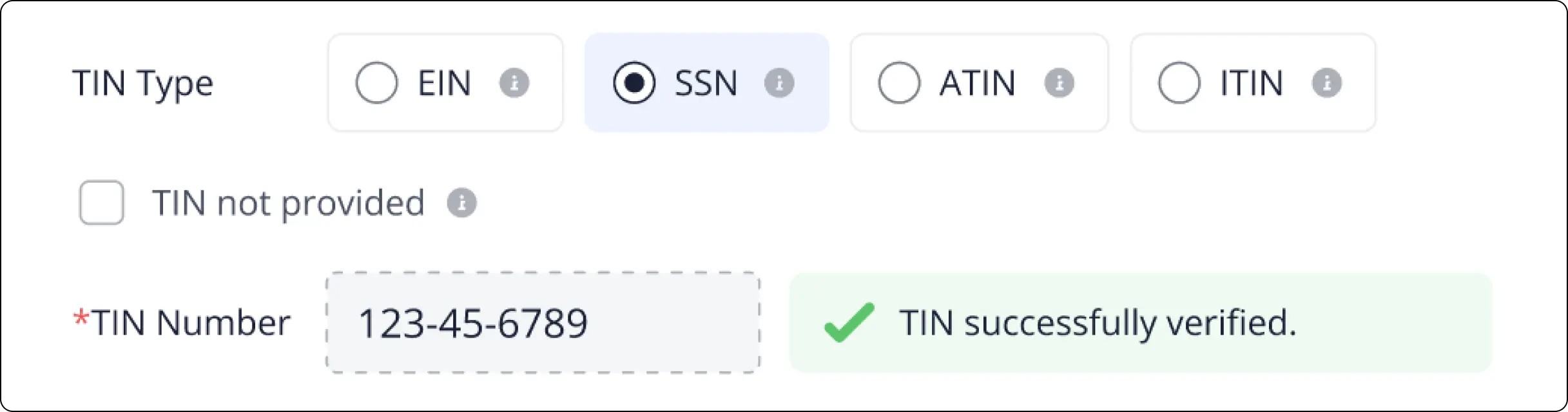 TIN Verification in 1099 misc efiling