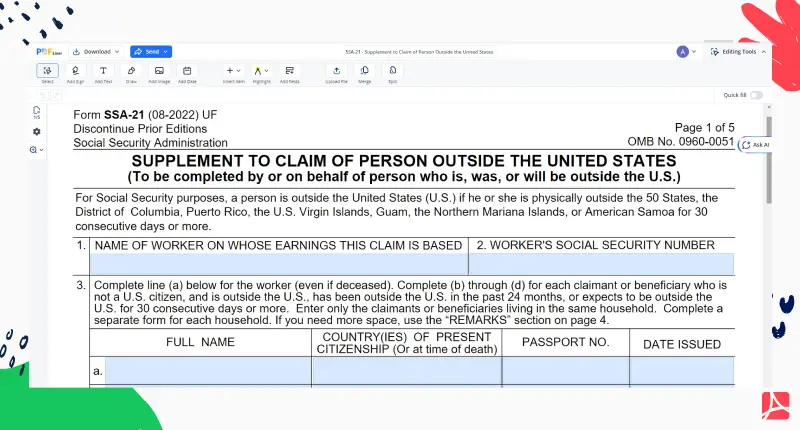 ssa-21-supplement-to-claim-of-person-outside-the-united-states screenshot