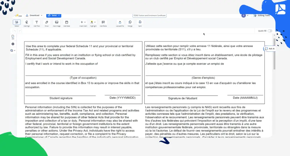 2-t2202-tuition-and-enrolment-certificate screenshot