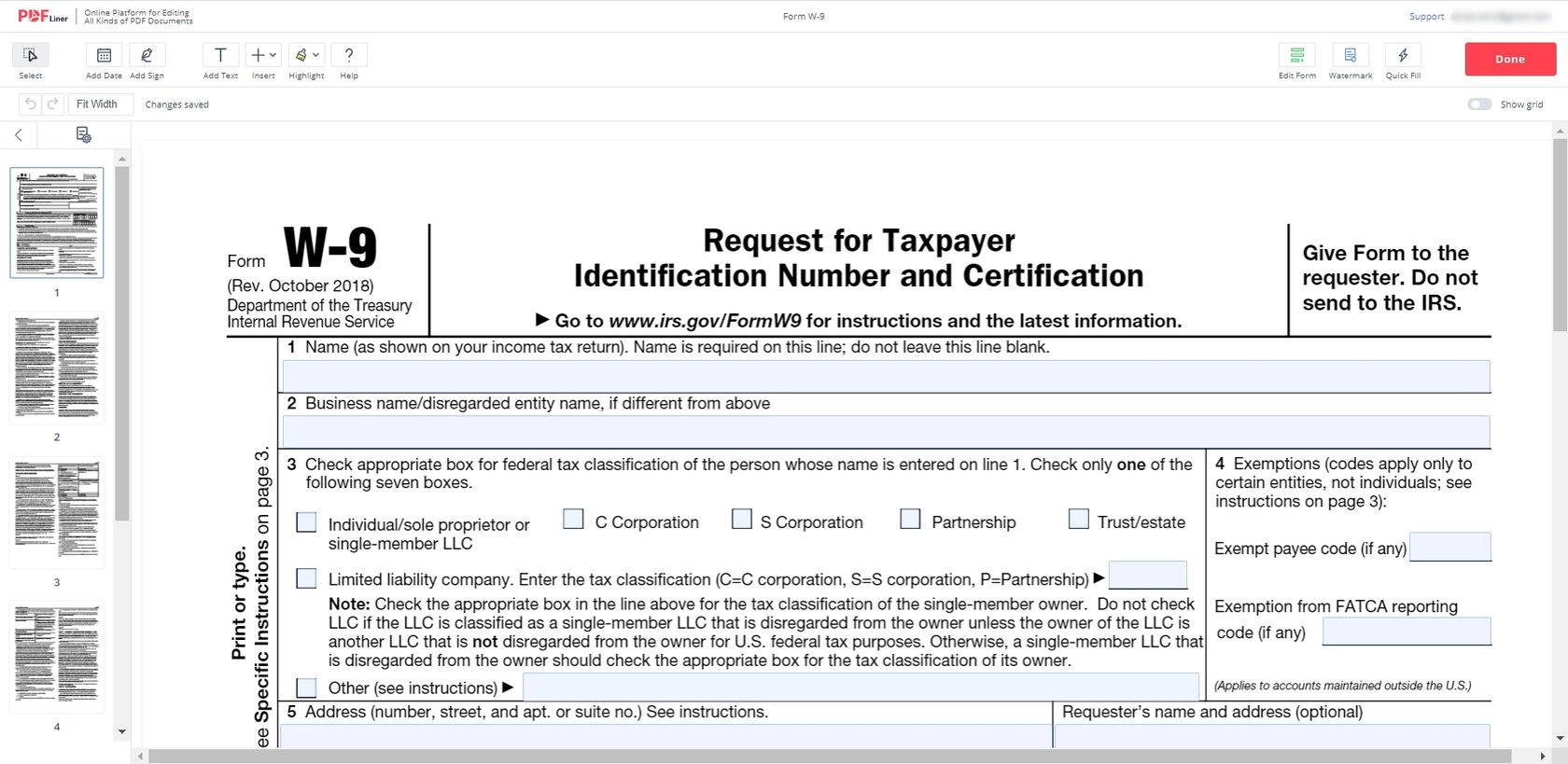 What Is A 1099 Misc Form And How To Fill Out For Irs Pdfliner