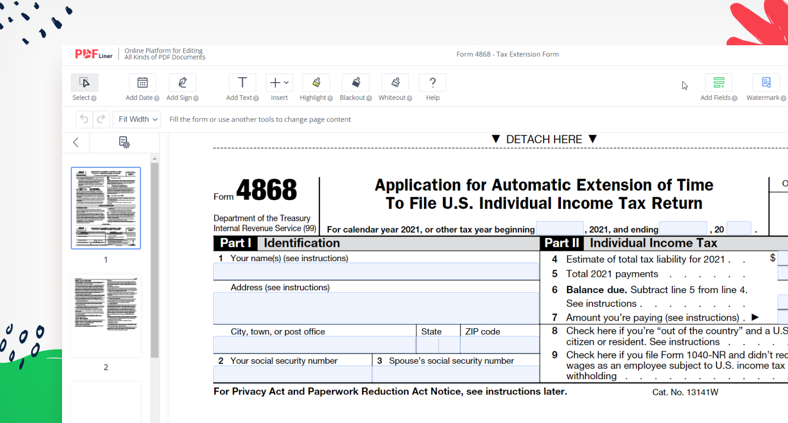 How to Fill Out Form 4868? Here's All You Need to Know