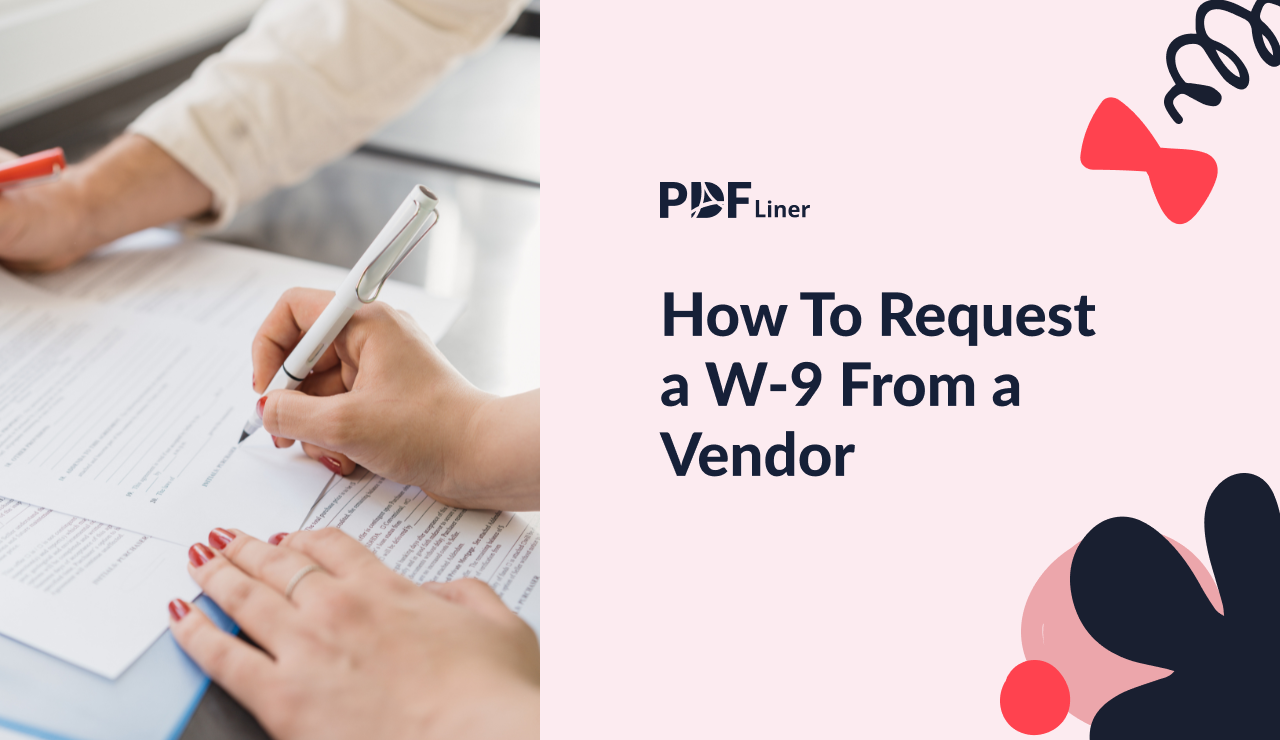 How To Request a W-9 From a Vendor