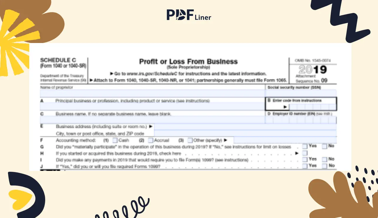 How to Sign Schedule C for Form 1040
