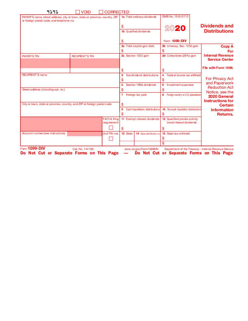 Form 1099-DIV (2020)