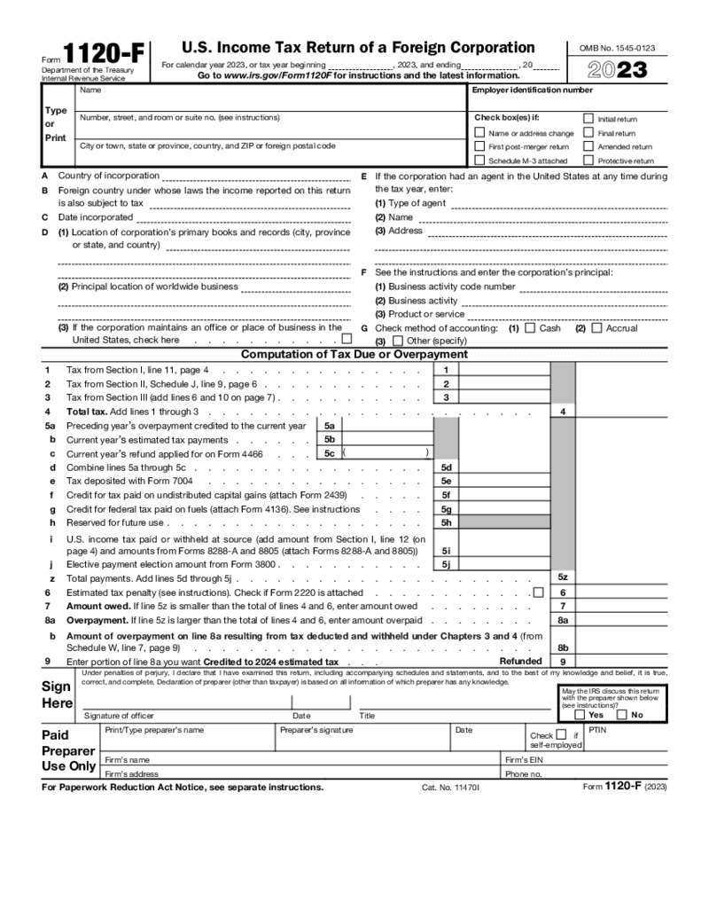 Form 1120 (2023)