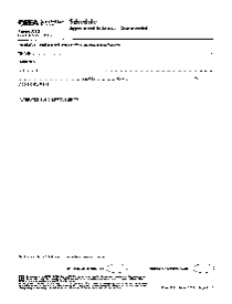 Form 512, Schedule, Agreement to Lease, Commercial - Thumbnail