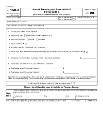 Form 1042-T (2020) - Thumbnail