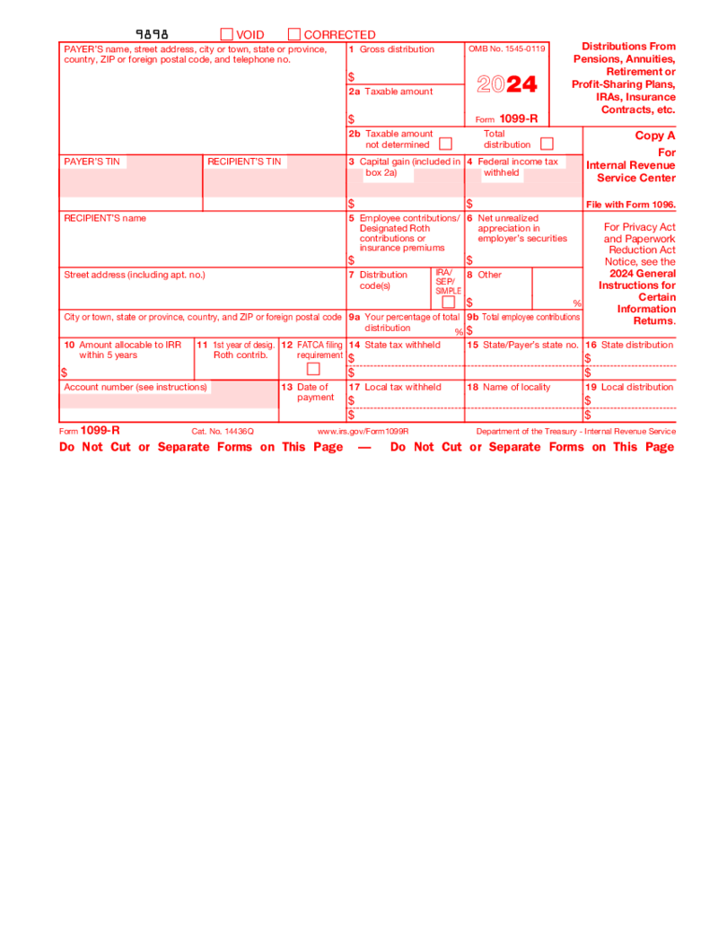 Form 1099-R (2024)