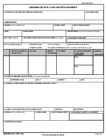 Form DD 2977, Deliberate Risk Assessment Worksheet - Thumbnail