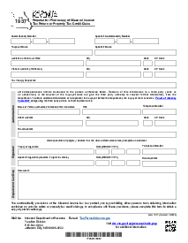 Form 1937 - Request for Photocopy of Missouri Income Tax Return - Thumbnail