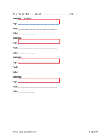 Missouri Residential Lease Agreement - Thumbnail