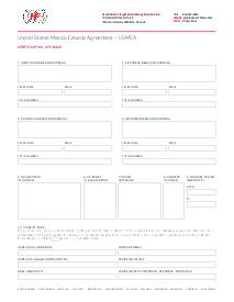 Certification of Origin CUSMA - Thumbnail