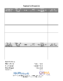 ASCP Personal Medication List - Thumbnail