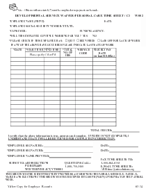 Fillable Aris Solutions Timesheet - Thumbnail