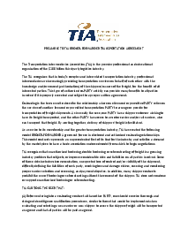 TIA Broker Forwarder Transaction Agreement - Thumbnail