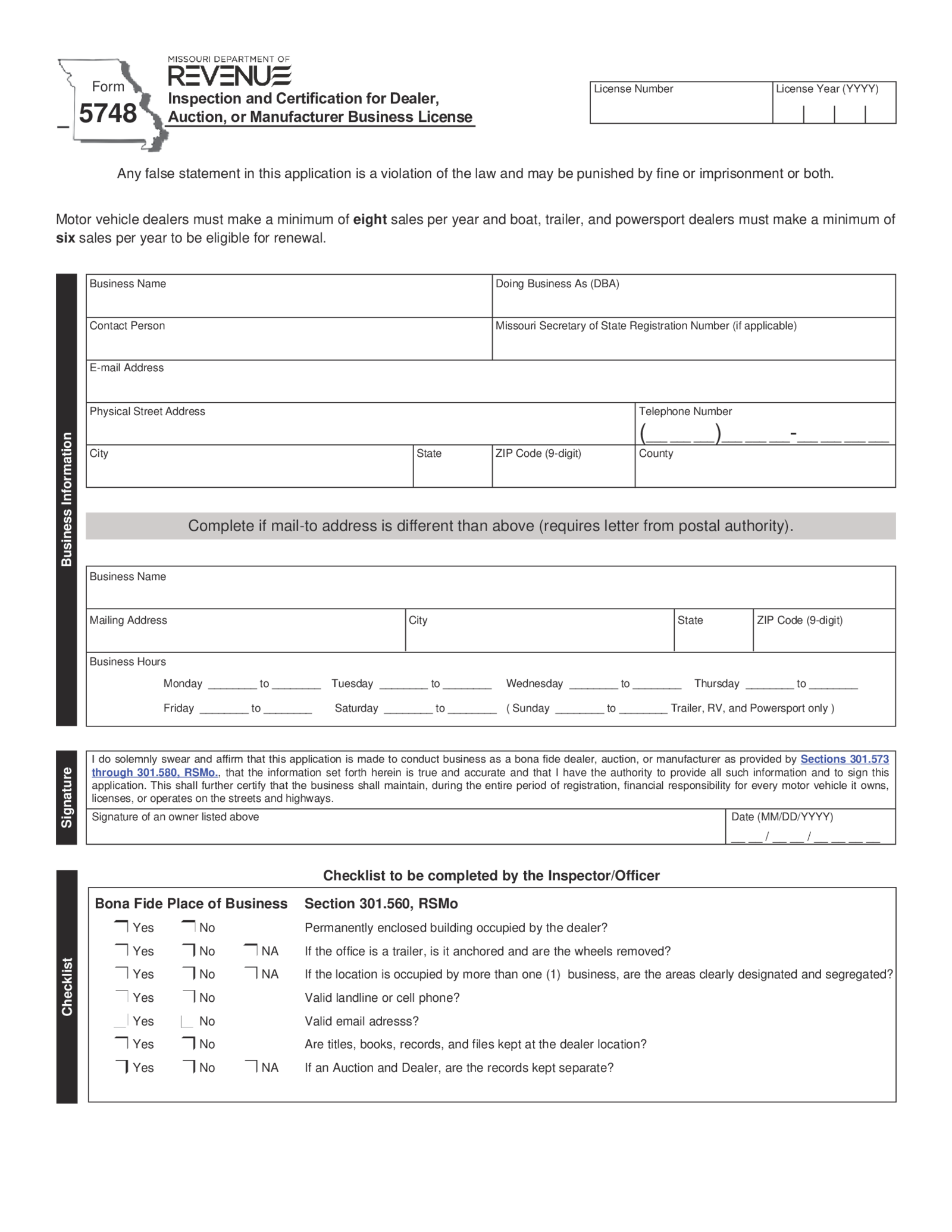 5748 - Missouri Department of Revenue - Thumbnail