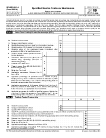 Form 8995-A (Schedule A) - Thumbnail