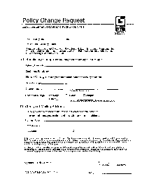 Picture of Globe Life Beneficiary Change Form