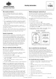 Form 1195 - Thumbnail