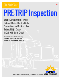 Driver Solutions Class A CDL Pre-Trip Inspection Tractor Trailer - Thumbnail