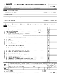 IRS Form 1041-QFT - Thumbnail