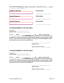 Massachusetts Commercial Lease Agreement - Thumbnail