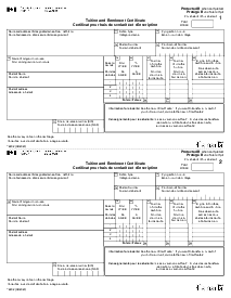 T2202 Tuition and Enrolment Certificate - Thumbnail