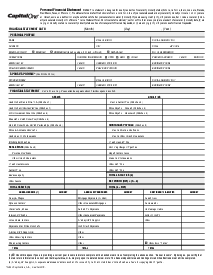 Capital One Financial Statement - Thumbnail