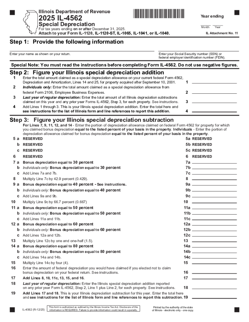 Form IL-4562