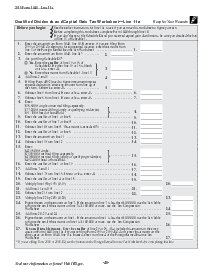 Qualified Dividends and Capital Gain Tax Worksheet (2018) - Thumbnail