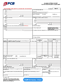 Fillable Canadian Customs Declaration Form - Thumbnail