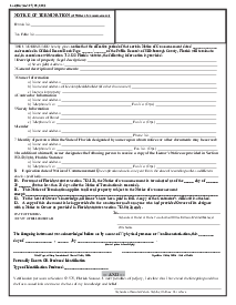 Fillable Notice of Termination (of Notice of Commencement) - Thumbnail