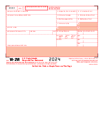 Form W-2VI (2024) - Thumbnail