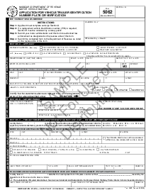 Missouri Department of Revenue Form 5062 - Thumbnail