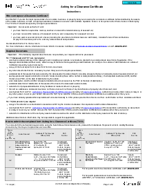 TX19 Asking for a Clearance Certificate - Thumbnail