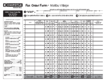 Chipotle Fax Order - Thumbnail
