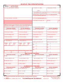 W2-C Form - Thumbnail