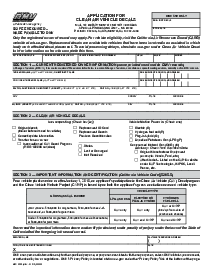 REG 1000, Application for Clean Air Vehicle Decals - Thumbnail