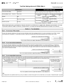 RC243 Tax-Free Savings Account (TFSA) Return - Thumbnail