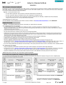 TX19 Asking for a Clearance Certificate - Thumbnail