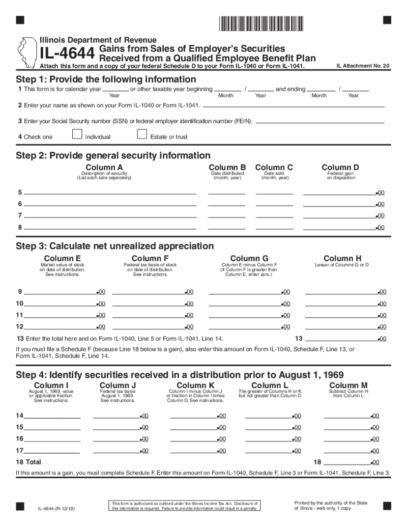 Form IL-4644