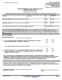 Certified Hemodialysis Technician (CHT) Renewal Application - Thumbnail