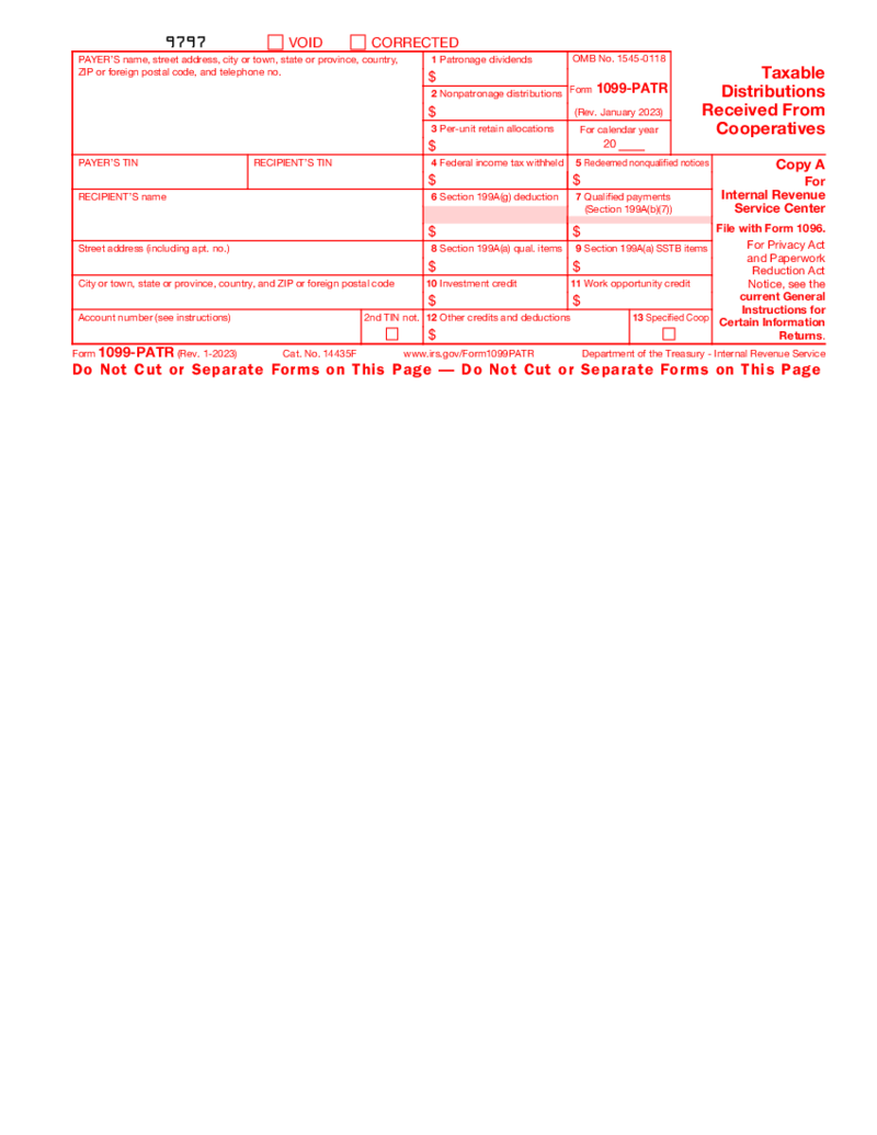 1099-PATR Form