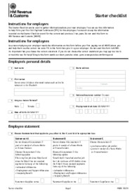 Starter Checklist - Thumbnail